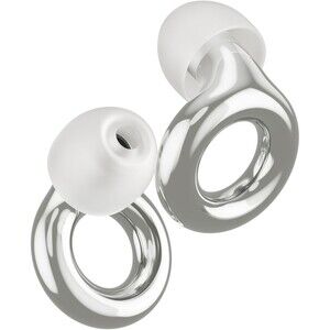 Loop Experience 2 Ear Plugs Certified Hearing Protection Silver 17dB Noise Reduc